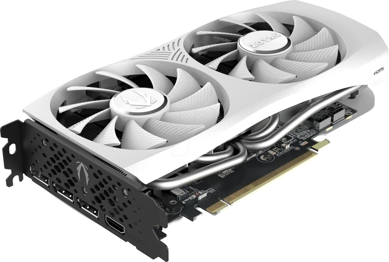 ZOTAC GPU NV RTX4070 TWIN EDGE WHT 12GB FAN