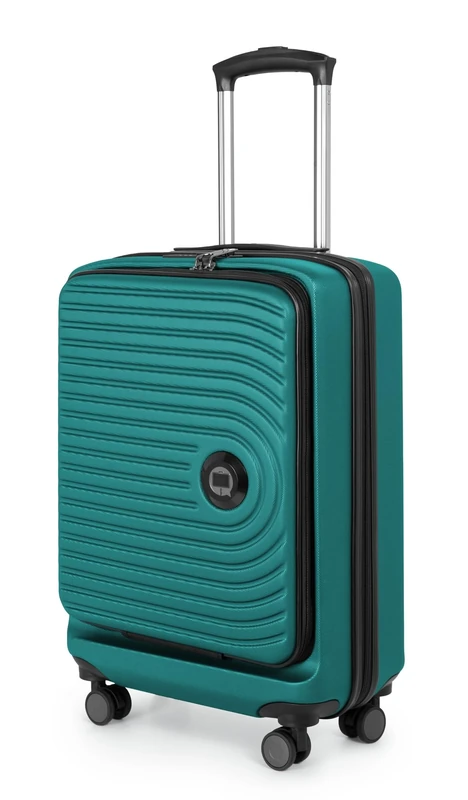 Hauptstadtkoffer - Middle - Hard Shell Luggage on Wheels, Turquoise, Toploader, Suitcase
