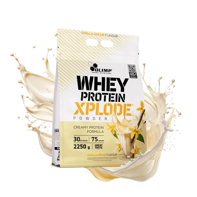 Olimp Whey Protein Xplode Powder - 2250g - Vanilla - Image 1