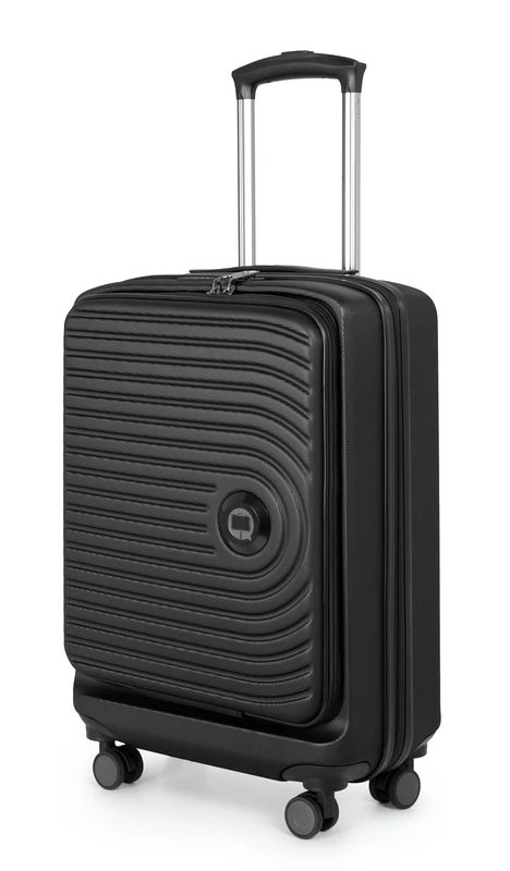 Hauptstadtkoffer - Middle - Hard Shell Luggage on Wheels, Black, Toploader, Suitcase