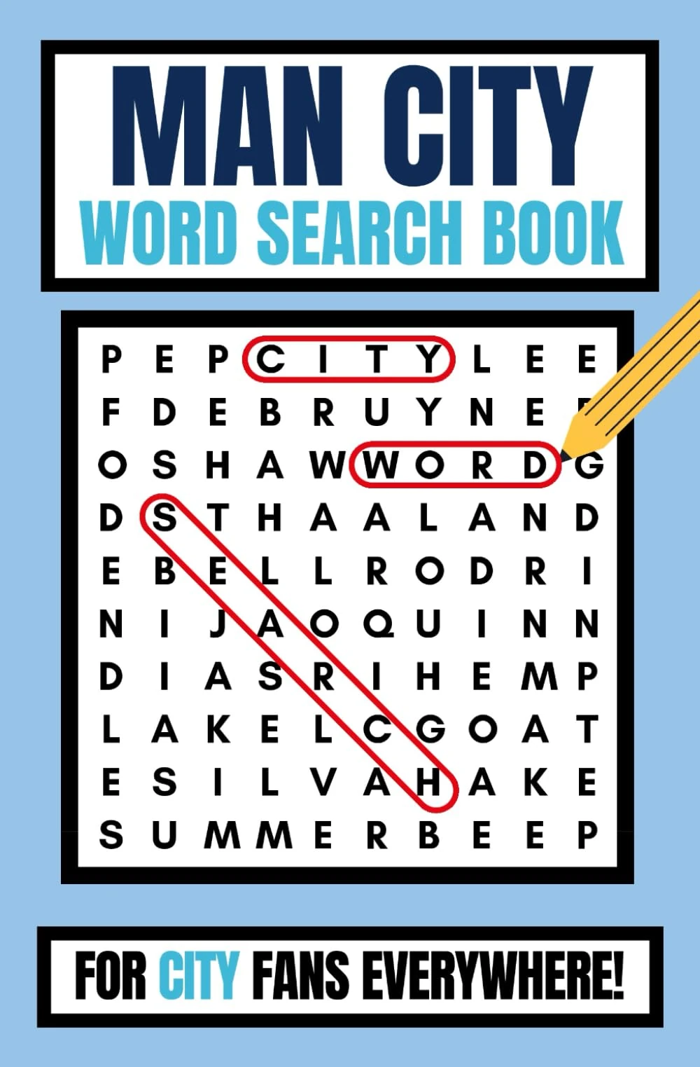 Man City Word Search Book: For City Fans Everywhere!