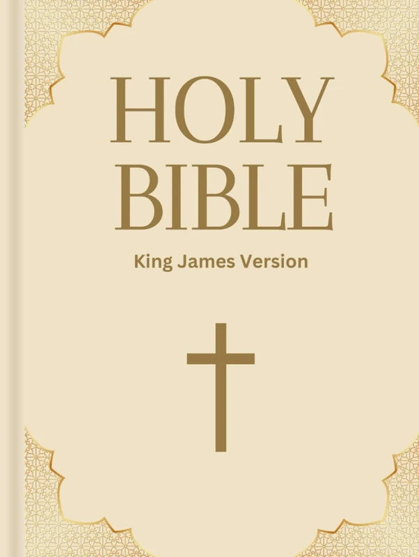 KJV Holy Bible King James Version: Large book with thick paper,
