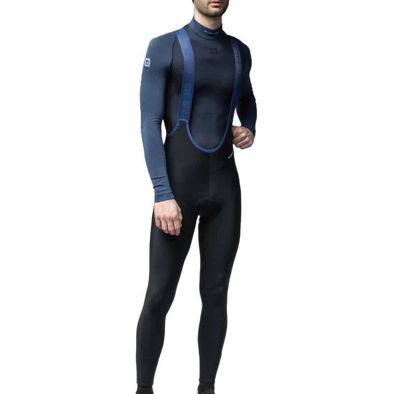 Alé Cycling ALE' Mens Klimatik K-Tour Water Repellent Bib Tights, Black, XXL EU