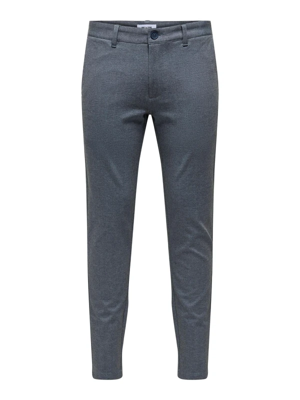 ONLY & SONS Men's Onsmark Slim Ditsy 020934 Pant Noos, Dark Navy, 33 W/30 L - Image 1