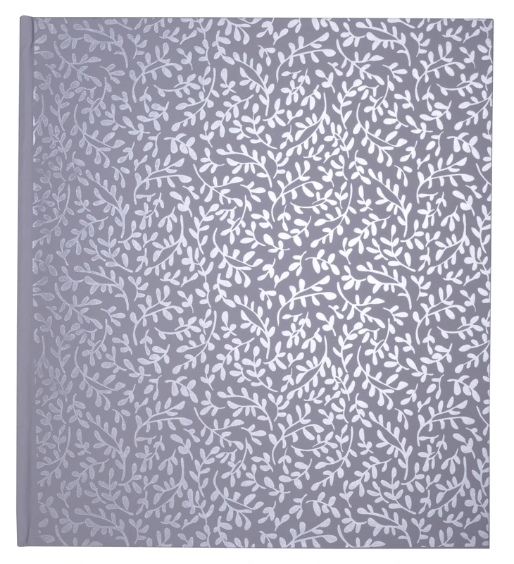 Exacompta - Ref 16365E - 1 Authentik book photo album - 300 photos - 60 white pages - format 29 x 32 cm - cover covered with blue grey coated paper