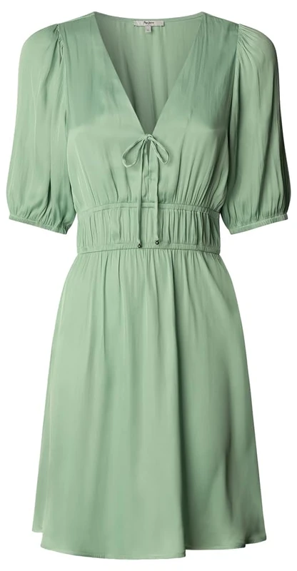 Pepe Jeans Women's Olivia Dress Dress, Green(Fresh Green), XS