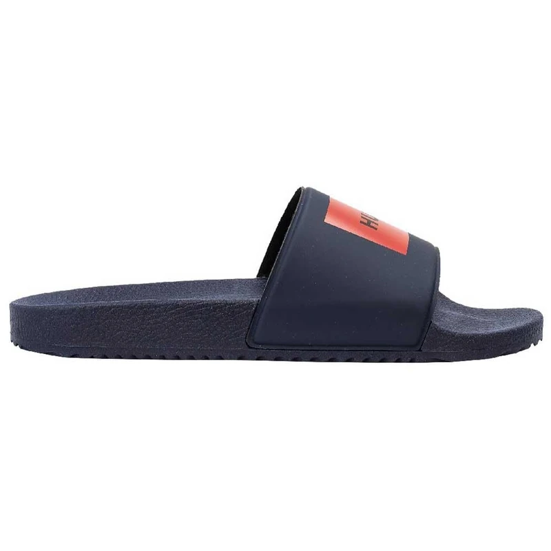HUGO Men's Timein Slides with Logo on the Strap Size, darkblue, 7 UK