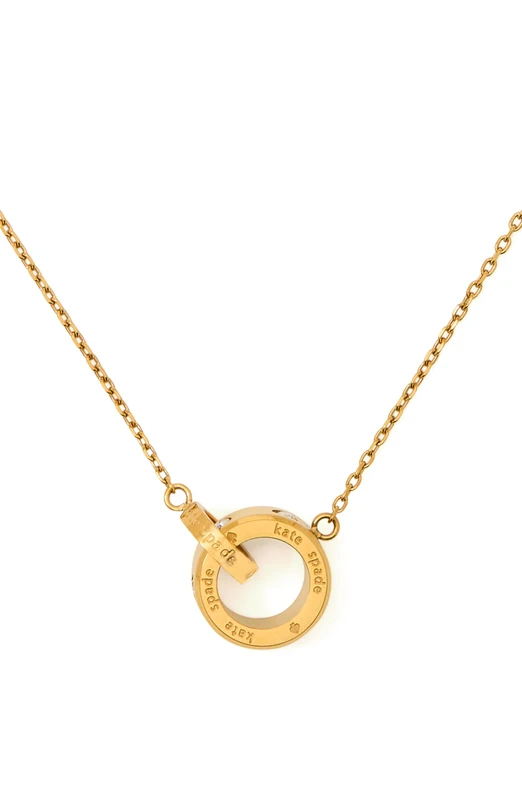 Kate Spade New York Set In Stone Interlink Pendant