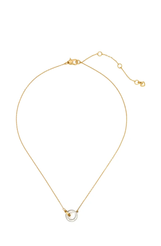 Kate Spade New York Set In Stone Interlink Pendant
