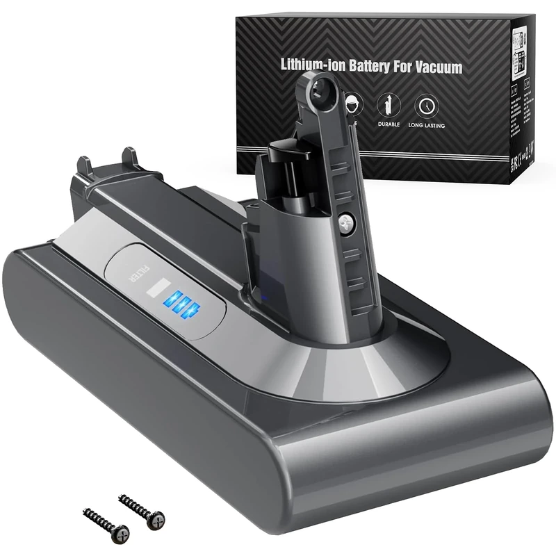 morpilot Replacement Battery for Dyson V10, 5000mAh Battery Compatible with Dyson V10 SV12 Animal Absolute Fluffy Motorhead Cyclone Cordless Vacuum Cleaner