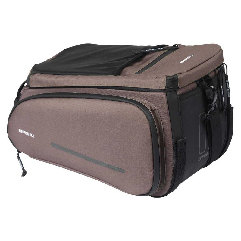 Basil Move Pannier Rack Bag - 10-26L - MIK/Racktime - Brown