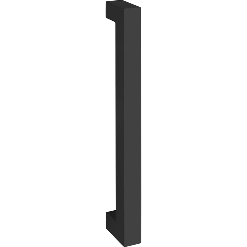 MARCHESI Quadra LA Cupboard Handle 370 mm Modern Door Handle Length 400 mm Stainless Steel Black Matt Powder Coated