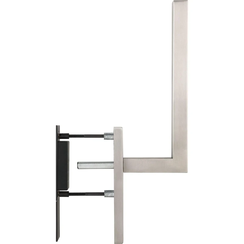 MARCHESI Malmö Sliding Door Handle and Shell Handle Matt Stainless Steel