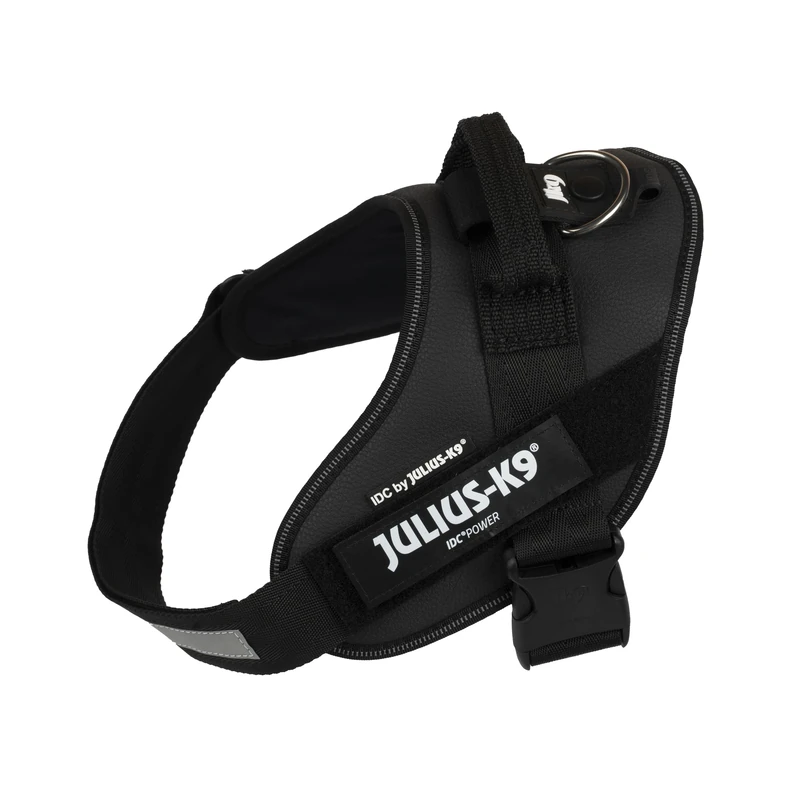 IDC Powerharness, Size: 0/M, Black - Faux Leather
