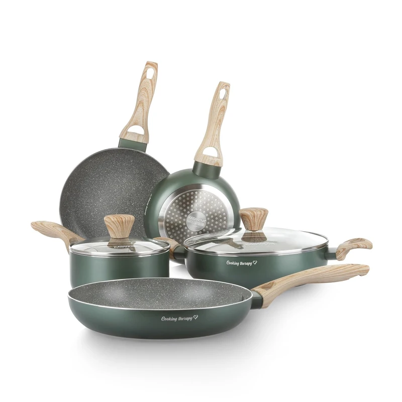 KASANOVA 1 Cookware Battery Cooking Therapy, Aluminium