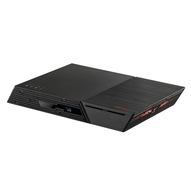 Asustor FLASHSTOR 6 Gen2 FS6806X 6-Bay M.2 SSD NAS Network Memory, AMD Ryzen Quad Core 2.3GHz, 8GB DDR5 RAM, 6 M.2 SSD Slots, 10GbE Port, USB4 Type-C, Connected Network Storage