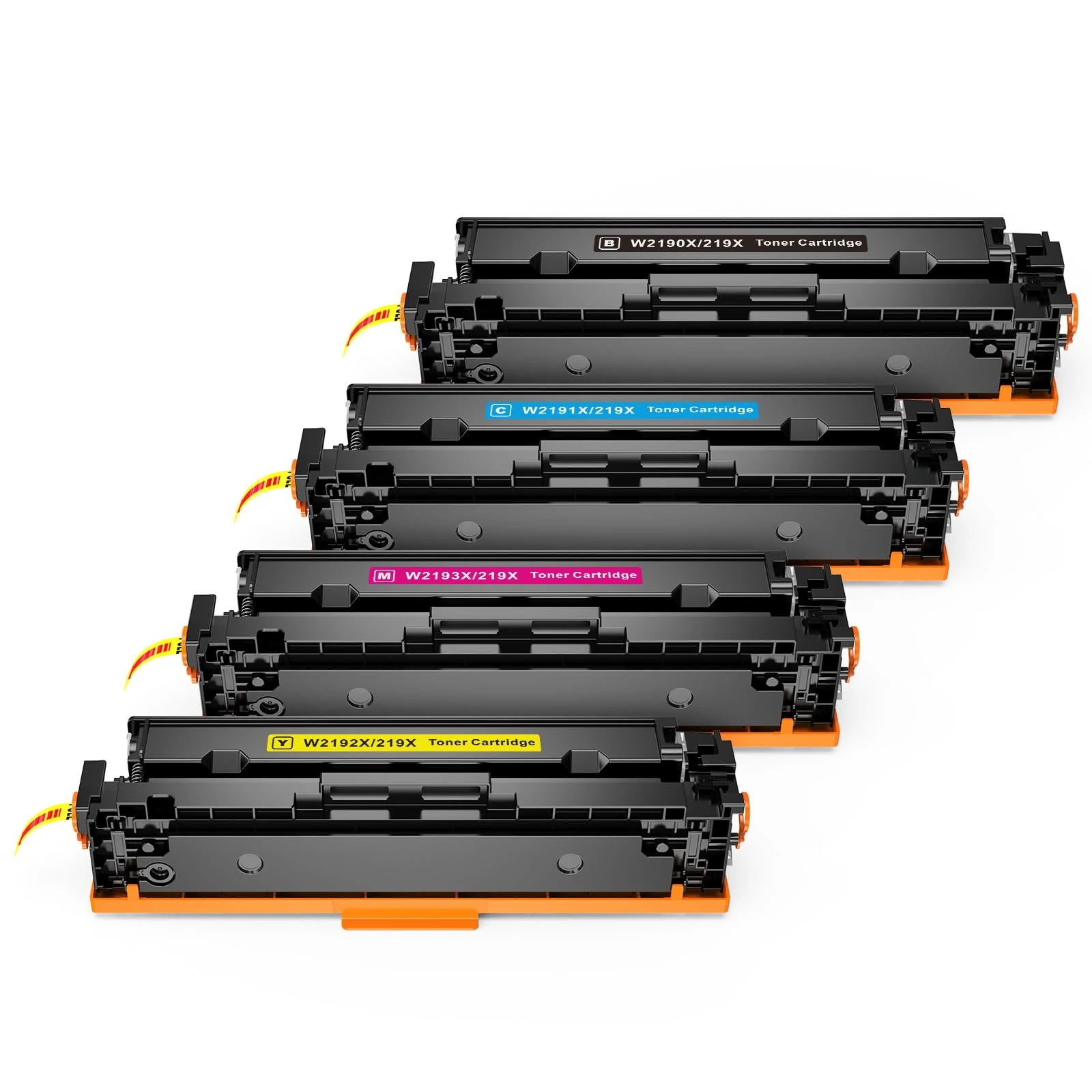 Q-image 219X Toner Cartridge NO Chip Compatible for HP 219X 219A Toner Cartridge Replacement with HP Color LaserJet Pro 3202dn 3202dw MFP 3302fdn 3302fdng 3302fdw 3302fdwg 3302sdw 3302sdwg (4 Pack)