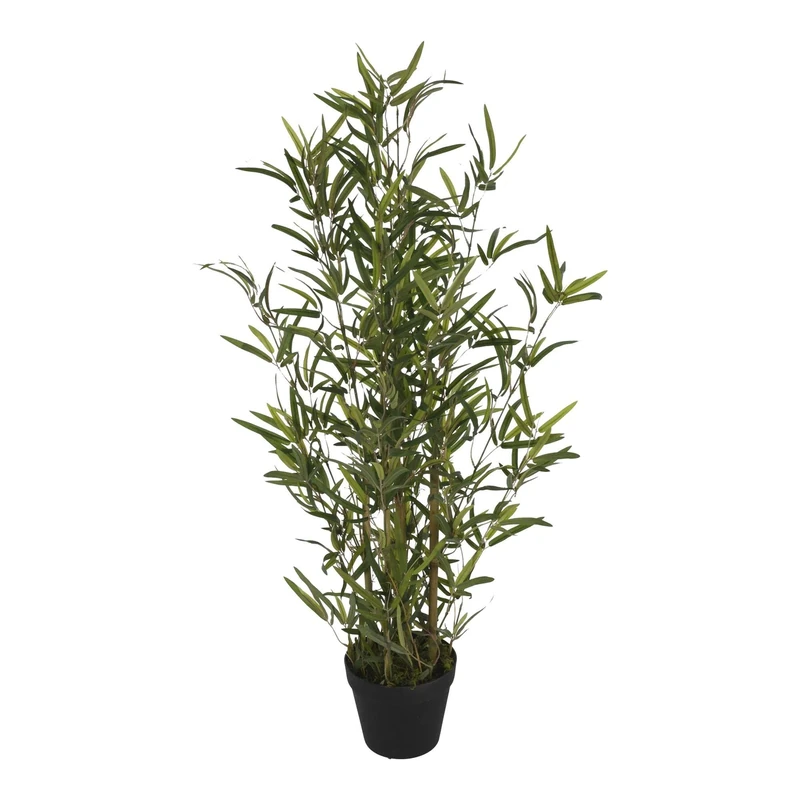 WELL HOME Artificial Bamboo Plant in Pot H.90cm