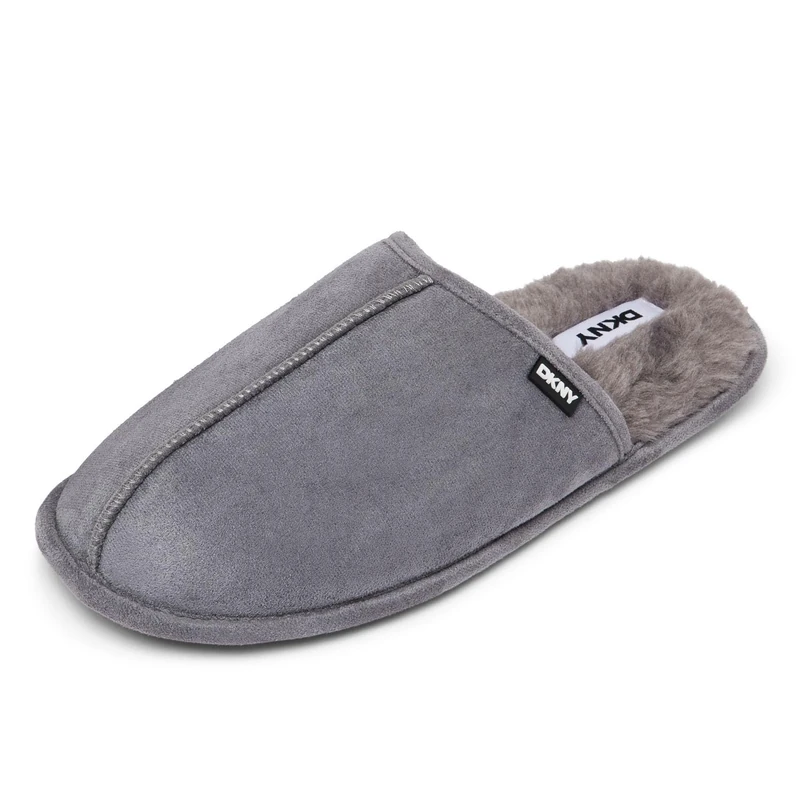 DKNY Mens Castor Mule, Grey Spotlight Sole, 7/8 UK