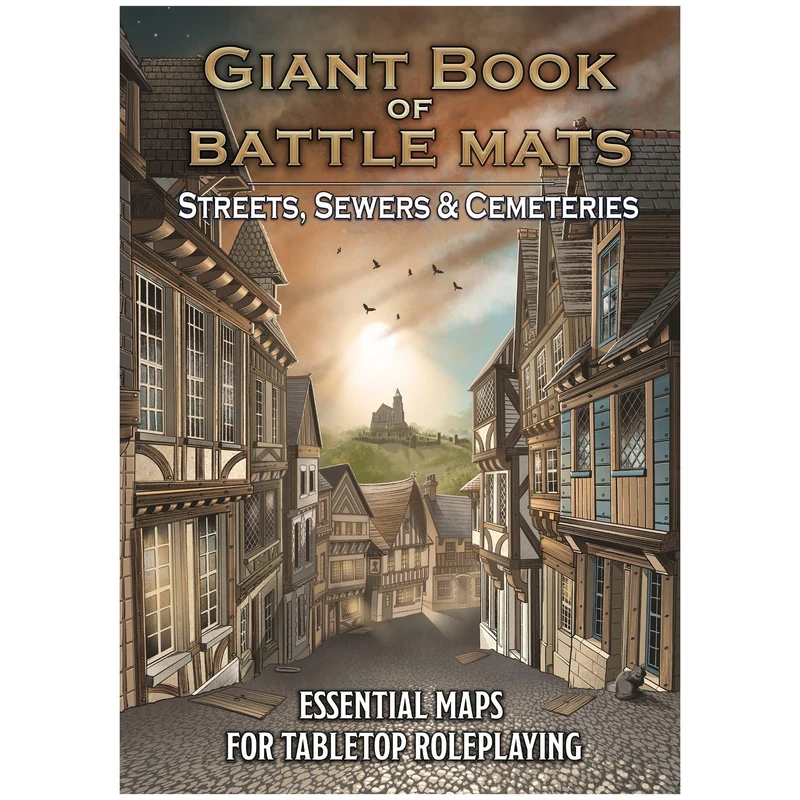 Loke BattleMats Giant Book of Streets, Sewers & Cemeteries