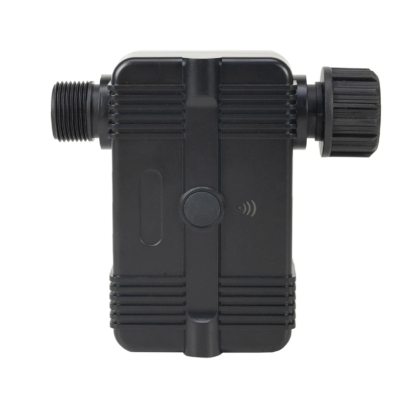 PNI Smart Irrigation Programmer SWI170 WiFi 3/4 or 1/2 Port 1700L/H Tuya App Control Compatible with Amazon Alexa and Google Home, black