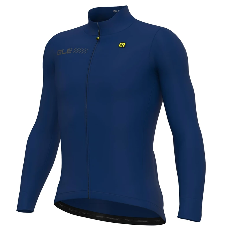 Alé Cycling Men's Solid Fondo 2.0 Long Sleeve Jersey, Blue, L