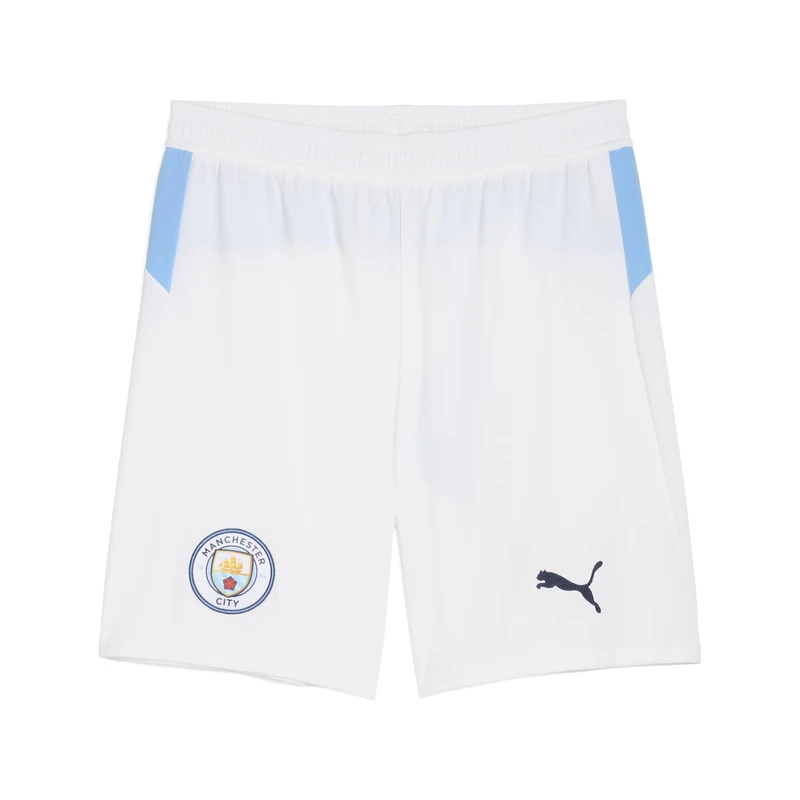 PUMA Manchester City FC Men's Shorts 25/26, White (White x Team Light Blue), l