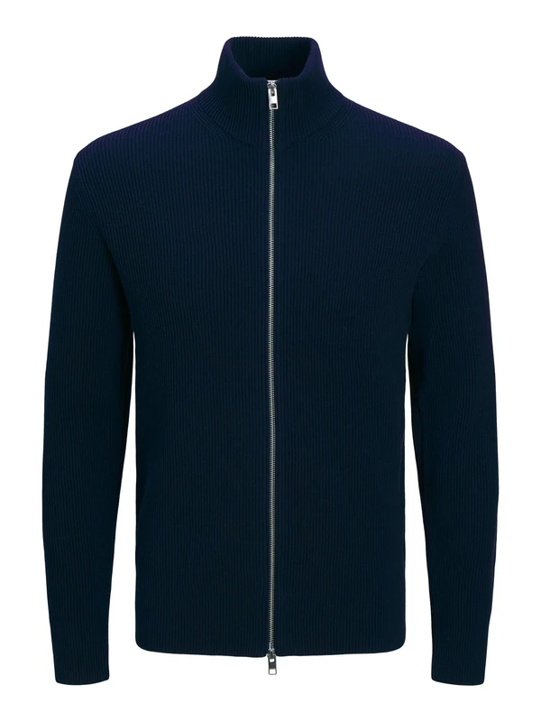 JACK & JONES Jjeperfect Knit Zip Cardigan Sn, Sky Captain, L