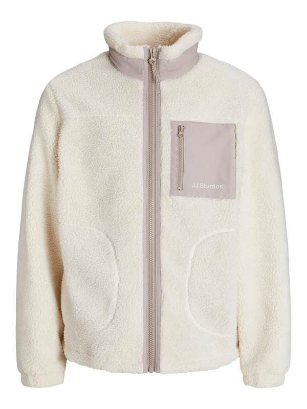 JACK & JONES Male Teddy Fur Jacket Teddy Fur Jacket, Atmosphere, XXL
