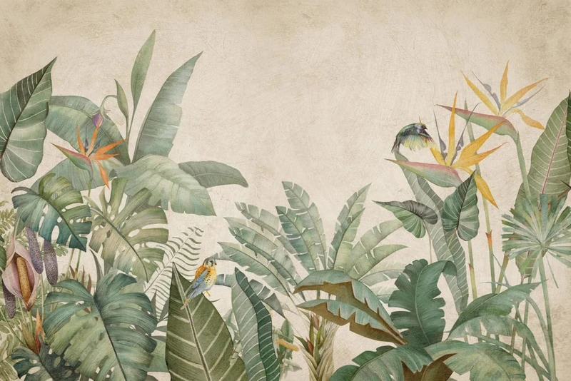 A.S. Création Wallpaper Sunset Dunes 3,75 m x 2,50 m - WALLLOVE Wallpaper Sunset Beige, Brown incl. Glue - DD129608