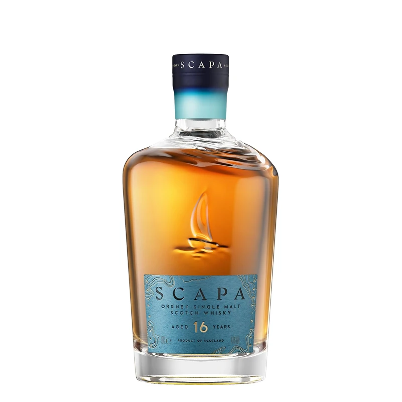Scapa 16 Year Old Orkney Single Malt Scotch Whisky, 48% ABV, 70cl