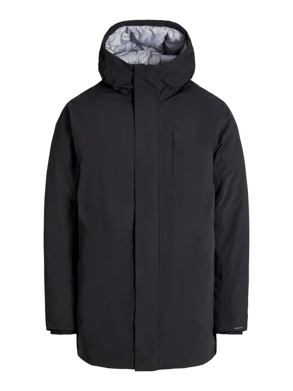 JACK & JONES Men's Jjekeen Parka Aw25 Sn, Black, L, Black, L