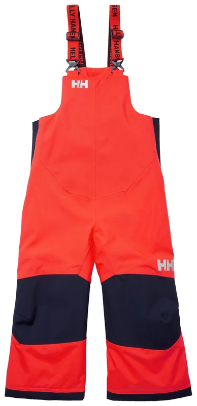 Helly Hansen Kids Unisex Rider 2 Insulated Ski Bib, Neon Coral, 4