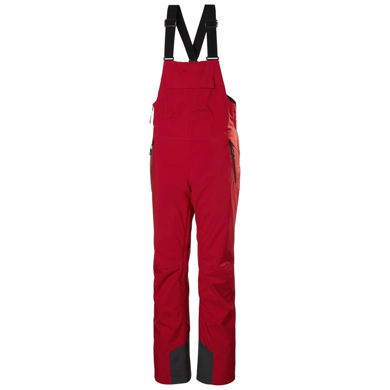Helly Hansen Women's Legendary Insulated Bib Trousers, Red, XL - Image 1