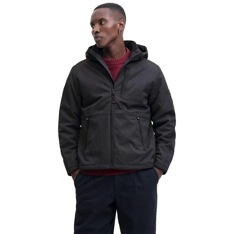 JACK & JONES Male Jacket, black, XS