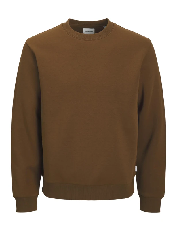 JACK & JONES Men's Jjebradley Sweat Crew Noos Sweater, Monks Robe, M