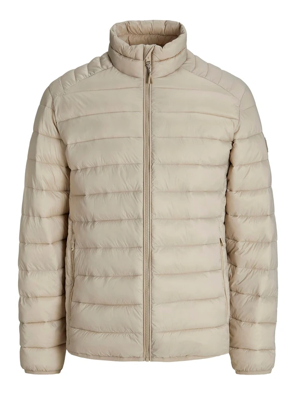 JACK & JONES Men's Jjebradley Light Puffer Collar Noos, Crockery, xx_l