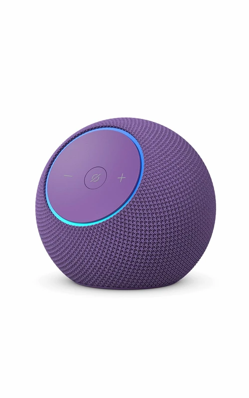 Certified Refurbished Amazon Echo Dot Max (newest gen), Bluetooth speaker with room-filling sound and built-in smart home hub, Amethyst