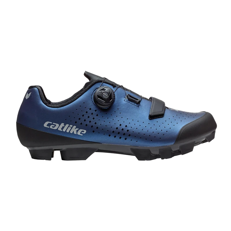 Catlike 7200600033 - Kompact'o X1 MTB Cycling Shoes Size 44 – Lightweight, Durable, and Breathable Design with Advanced ATOP Dial System, Reinforced Nylon Sole, Blue