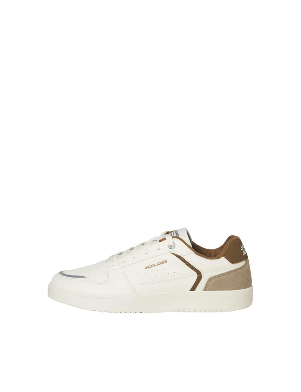 JACK & JONES Ealing Pu Trainers UK 9 Beige