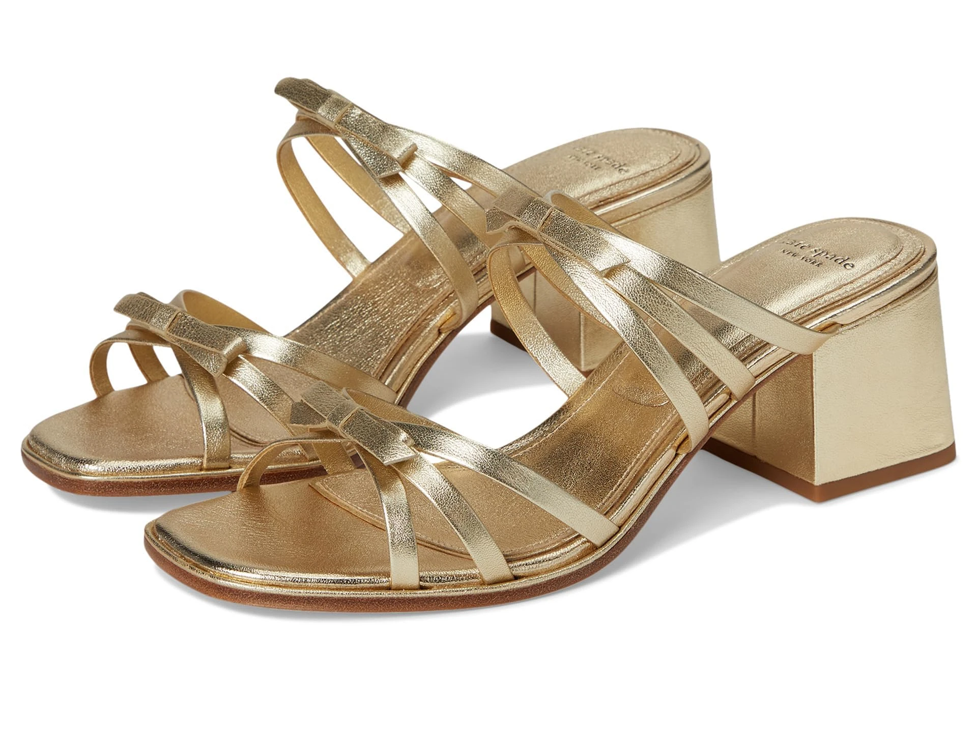 kate spade new york Women's Carolina Pump, Pale Gold, 4 UK