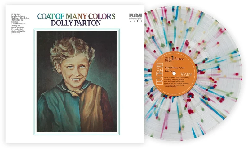 Coat Of Many Colors - Rainbow Splatter Colored Vinyl [Vinyl LP] [VINYL]