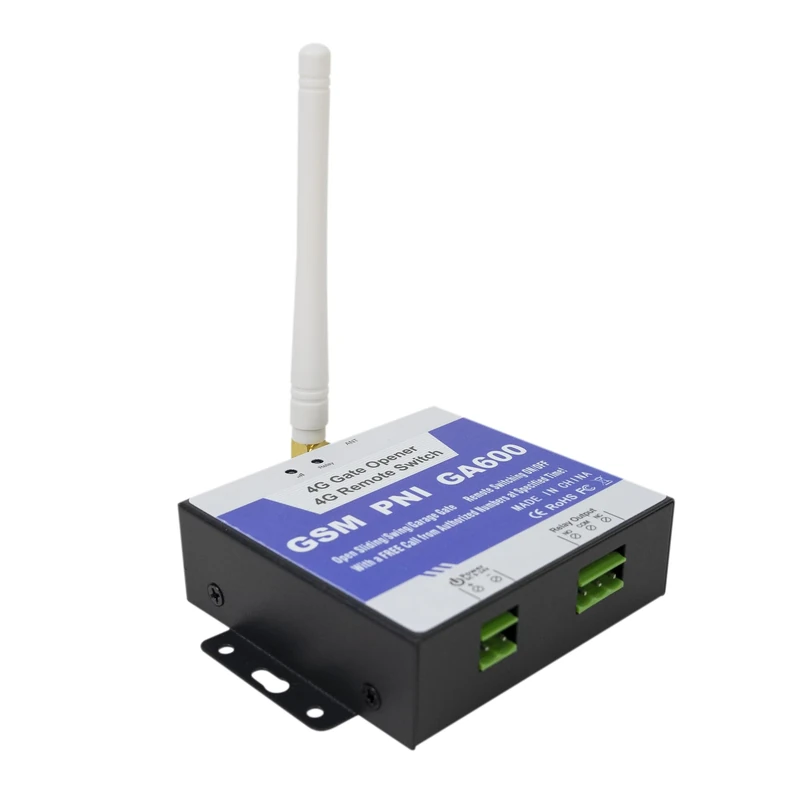 GSM 4G PNI GA600 relay for controlling garage doors, gates, barriers, output 3A 240V - Image 1