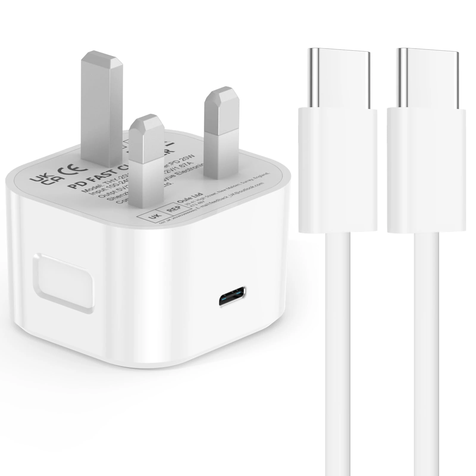 MFi Certified 30W iPad Pro Charger With USB C Cable 2M PD Fast Charging for Pro 13/12.9/11 inch, Air 13/11 inch 5/4th Generation, 10th, Mini