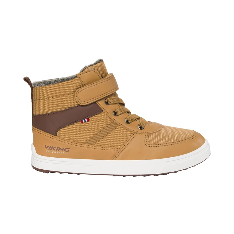 Viking Unisex Children's Lucas Mid Warm Wp 1v Equestrian Boot, camel, 4 UK