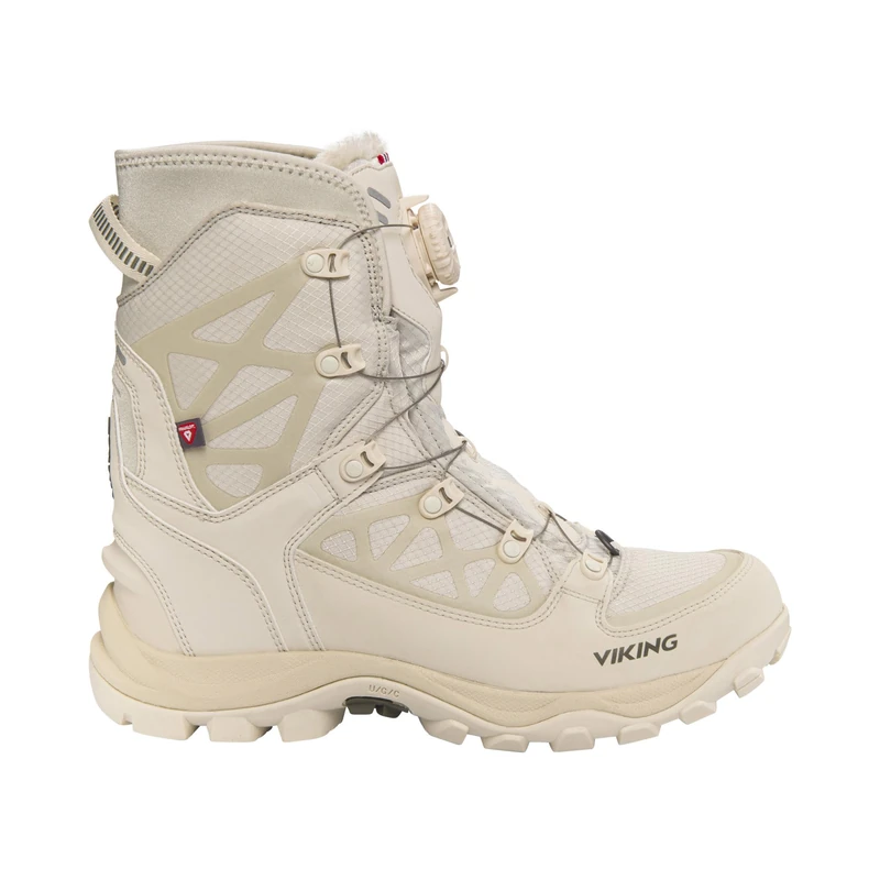 Viking Constrictor 3 High WP BOA Equestrian Boot - Cream 10.5 UK