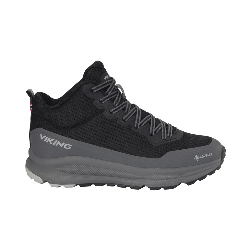 Viking Women's Motion Mid GTX W Walking Shoe, Black Charcoal, 9 UK
