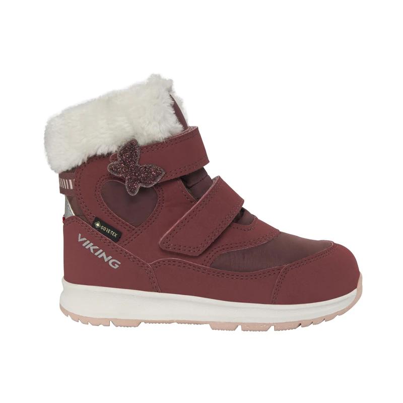 Viking Belle Butterfly Warm GTX 2V, Dark pink, 13 UK