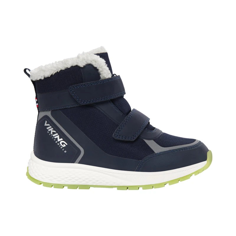 Viking Unisex Children's Equip Glow Warm Wp 2V Equestrian Boot, navy, 7 UK Child