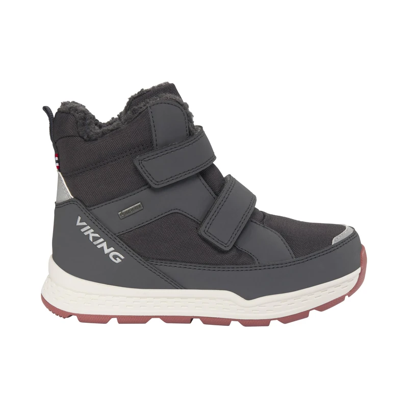 Viking Unisex Children's Espo Warm GTX 2v Equestrian Boot, Charcoal Pink, 11.5 UK Child